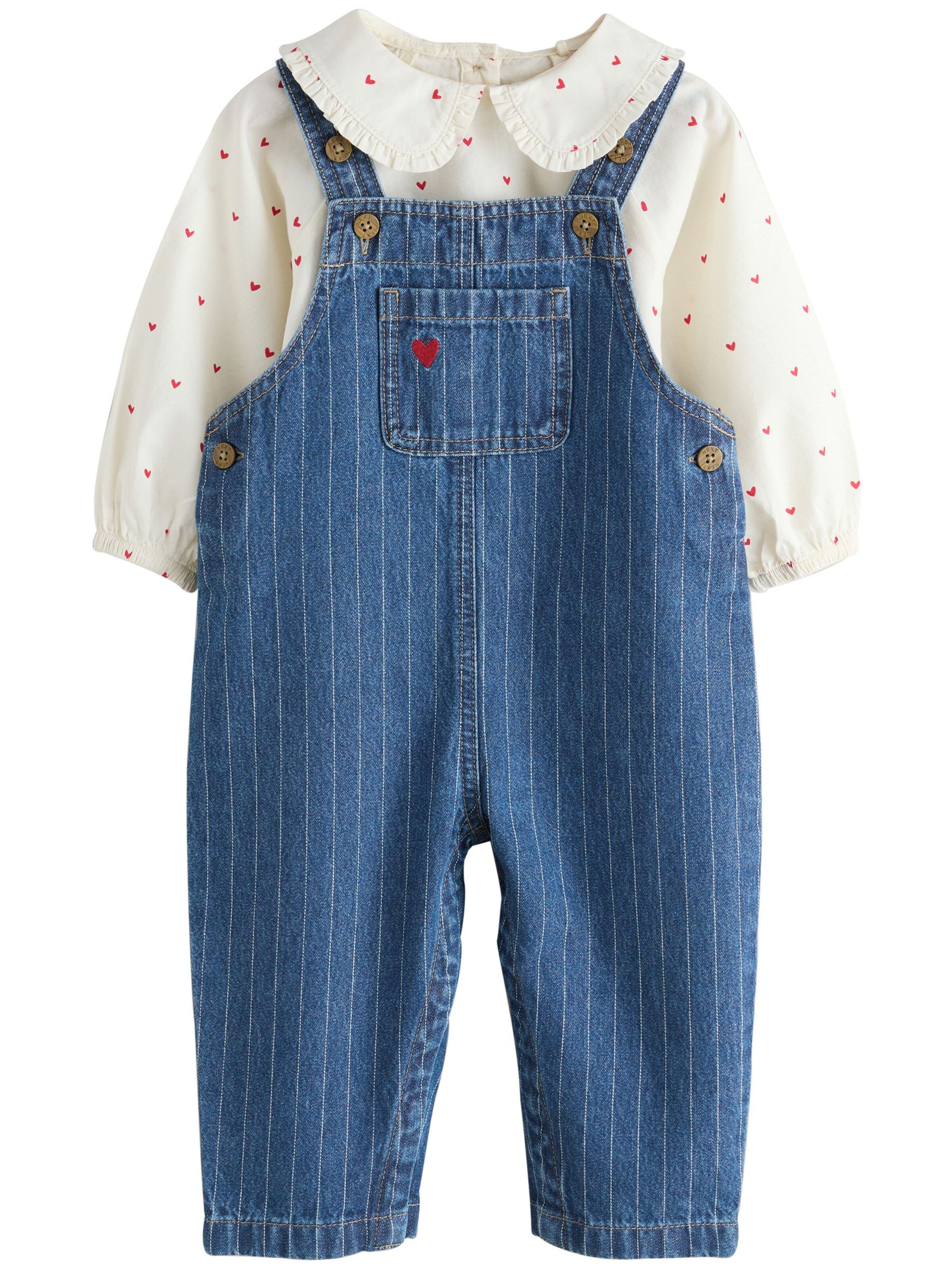 Next Zestaw w kolorze niebieski: przód