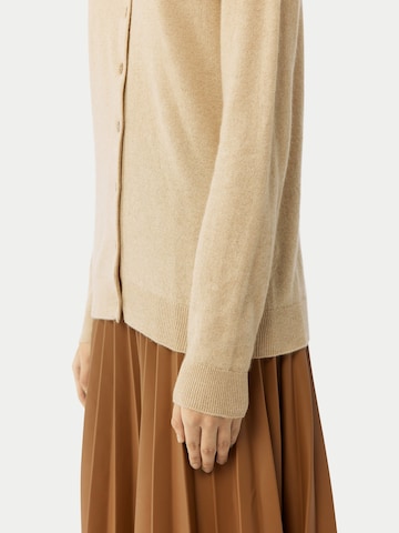 GOBI Cashmere Strickjacke 'Essential'‌‌‌‌‌ in Beige