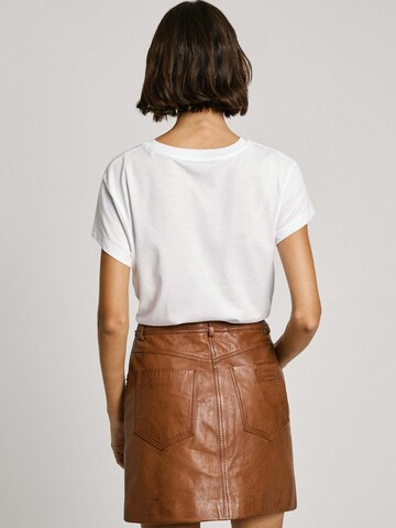 T-shirt 'Gaia' Pepe Jeans en blanc