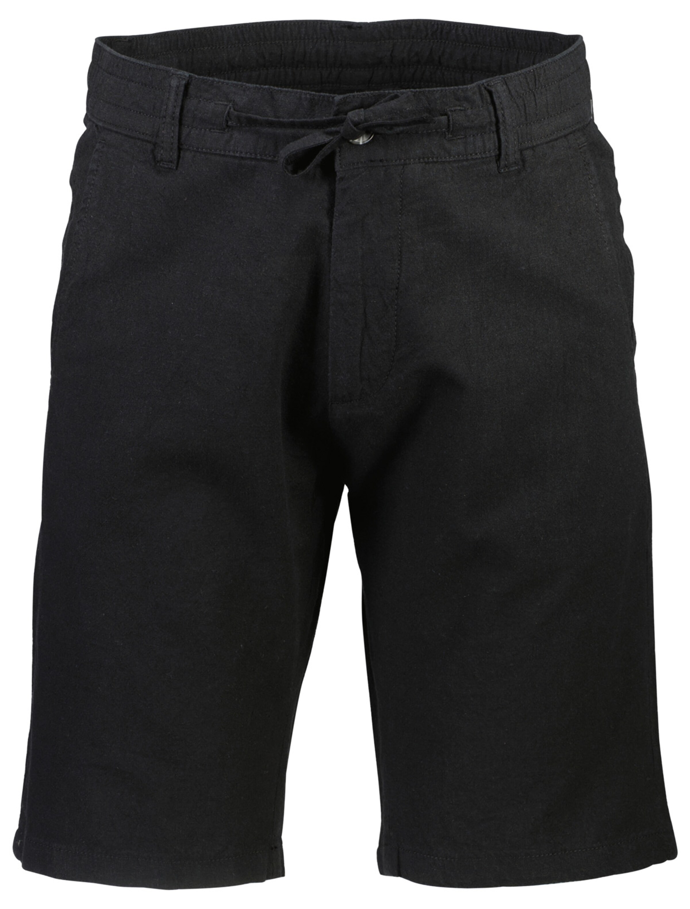 Lindbergh Chino Pants in Black: front