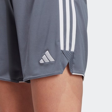 ADIDAS PERFORMANCE Regular Workout Pants 'Tiro 23 League' in Grey