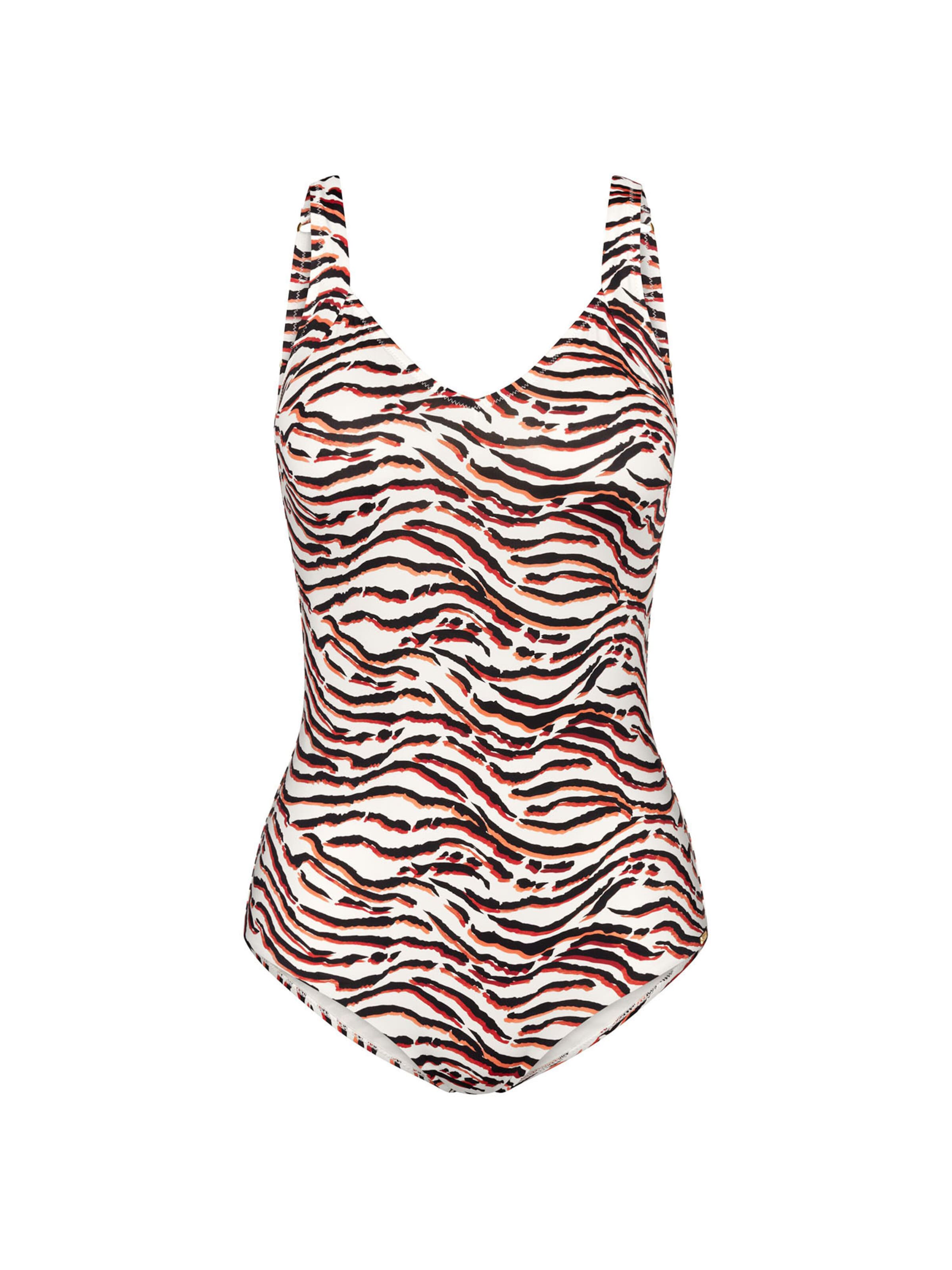 TRIUMPH Badeanzug ' Red Label Summer Wild ' in Beige: Vorderseite
