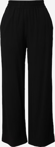 Wide Leg Pantalon 'Cherry' mazine en noir : devant