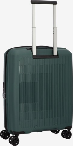 American Tourister Trolley 'AeroStep' in Groen