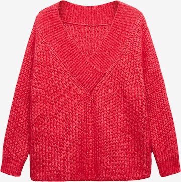 MANGO Pullover 'Chapi' in Rot: predná strana