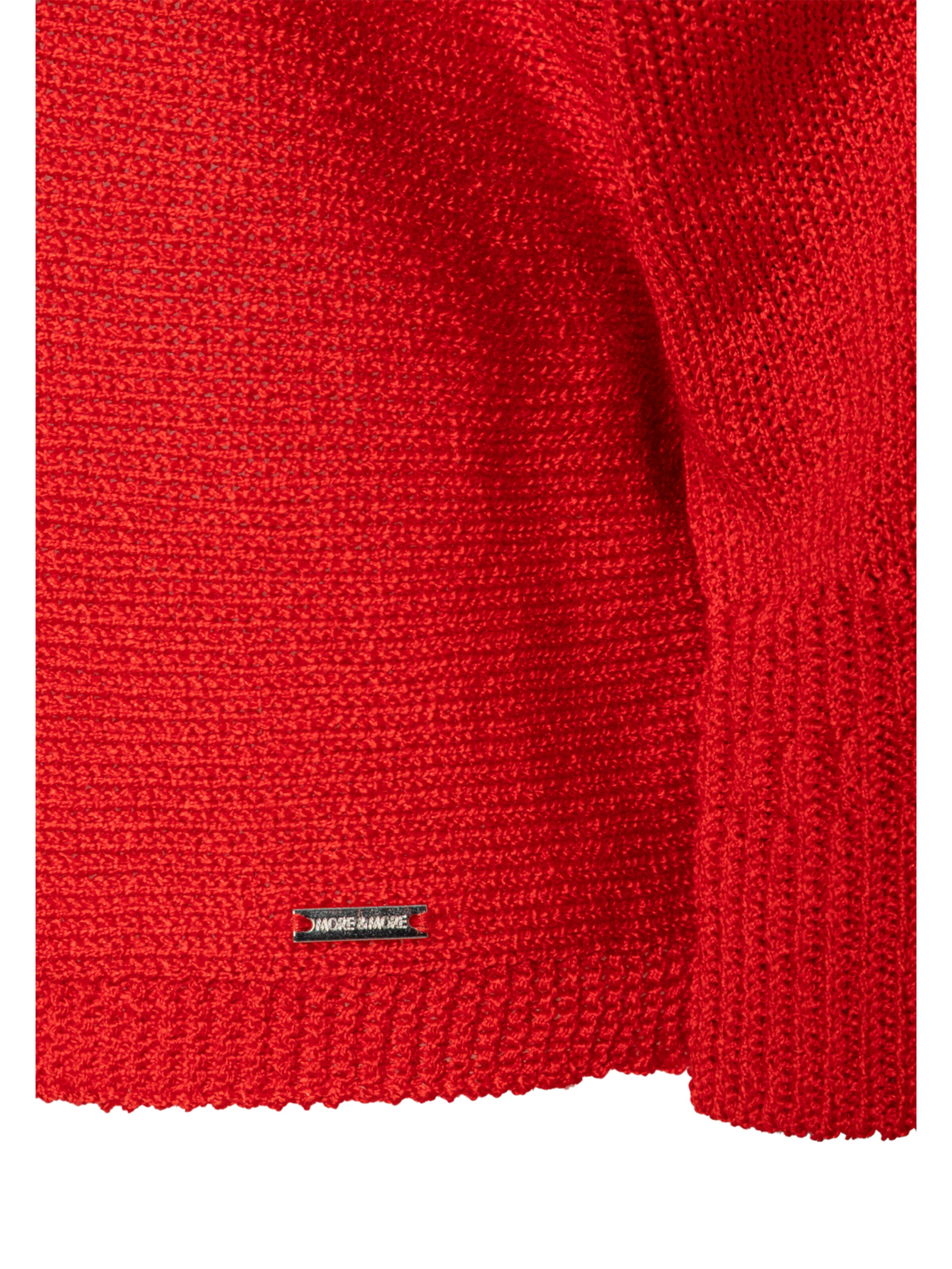 MORE & MORE Pullover in Rot