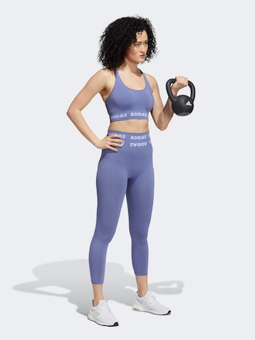 ADIDAS SPORTSWEAR Bustier Sport bh in Lila