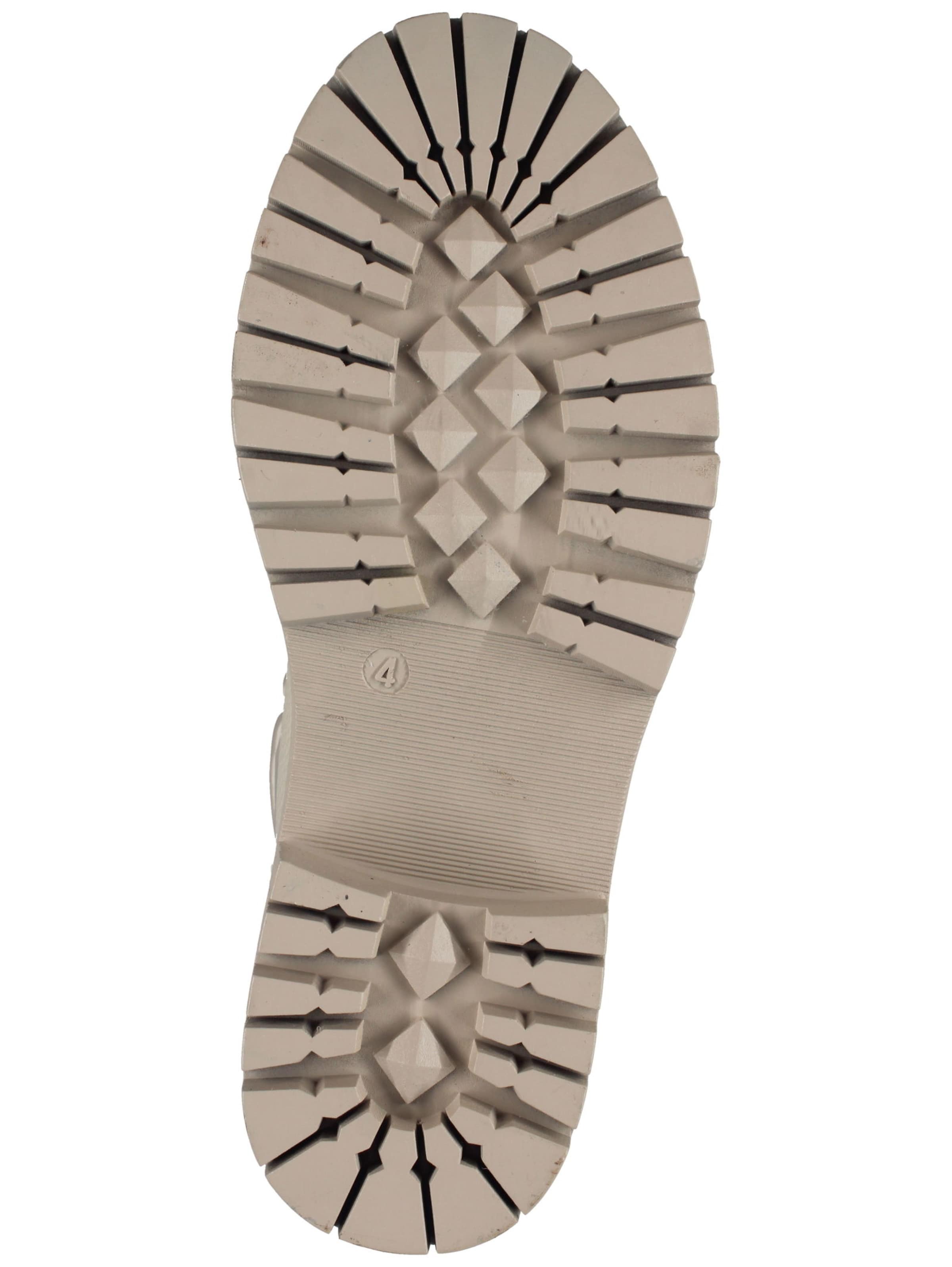 LA STRADA Schnürstiefelette in Beige