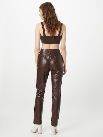 Regular Pantalon Misspap en marron