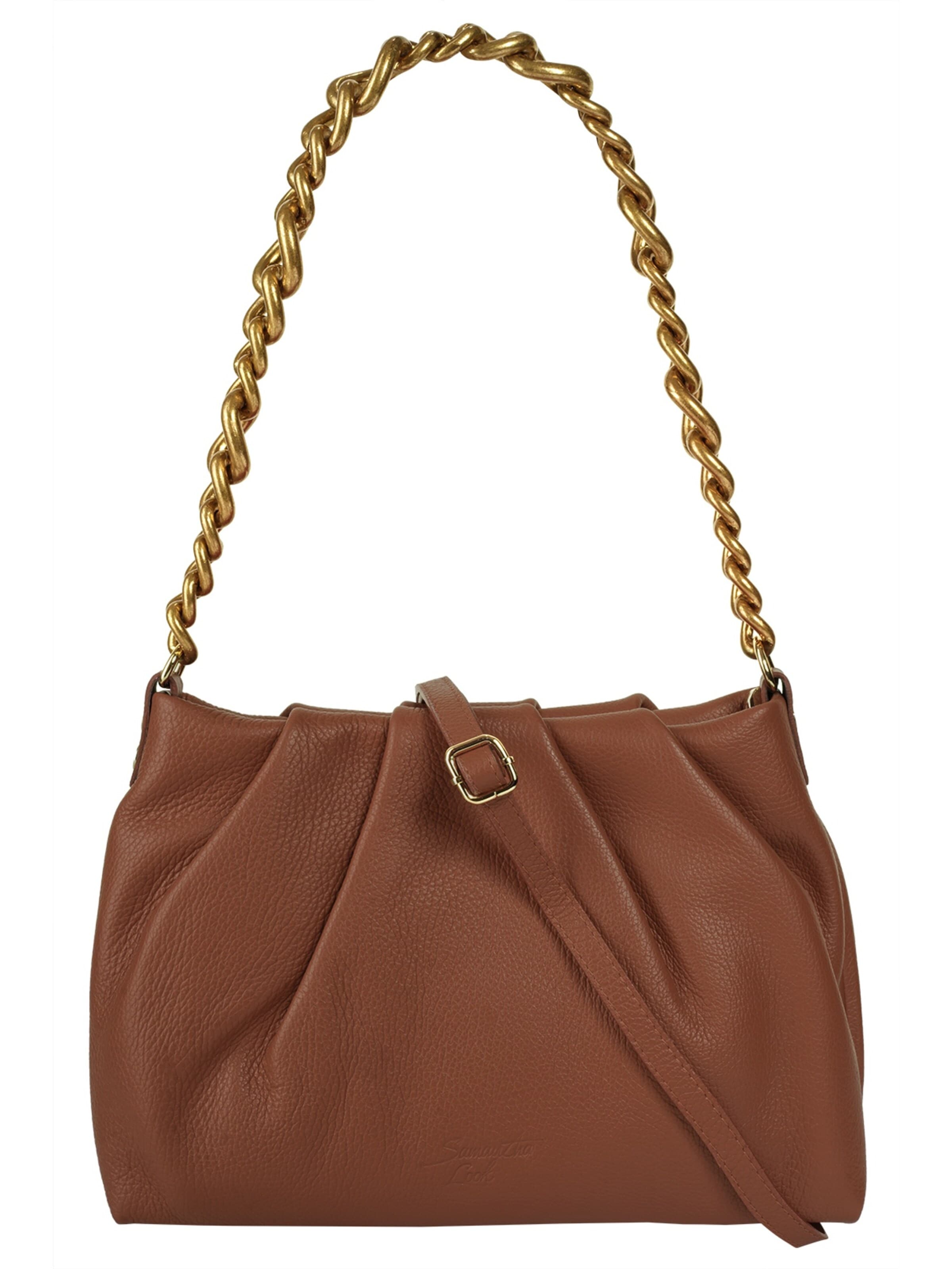 Samantha Look - Bolso de hombro en marrón: frente