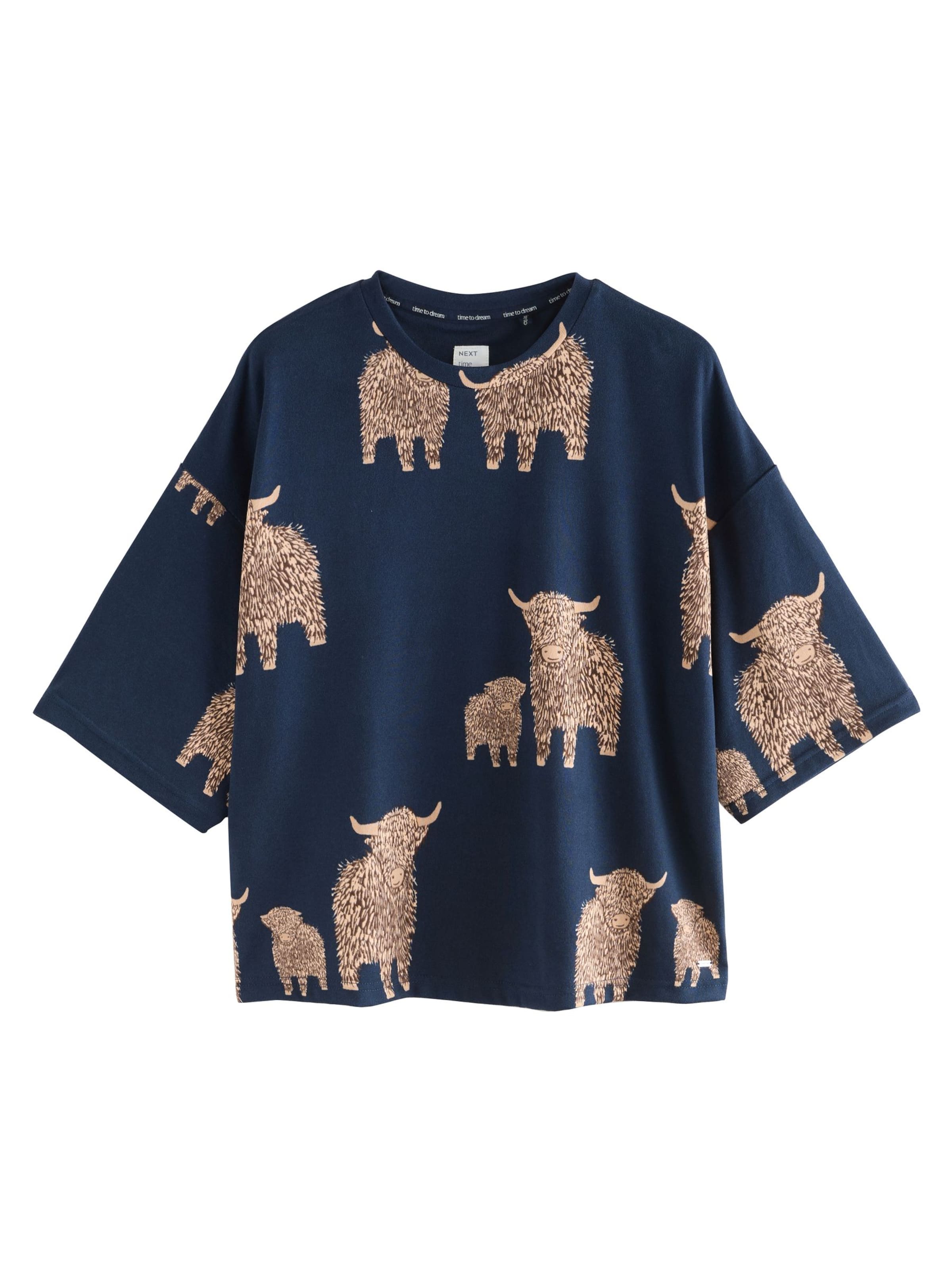 Pantaloni scurți de la Next pe albastru