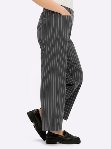 SHEEGO Ohlapna forma Hlače | siva barva