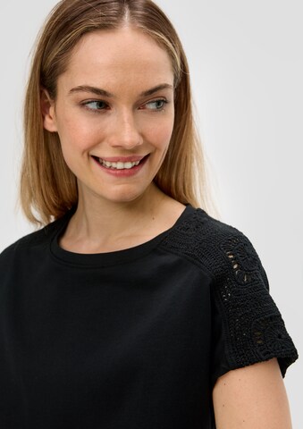 s.Oliver Shirt in Zwart