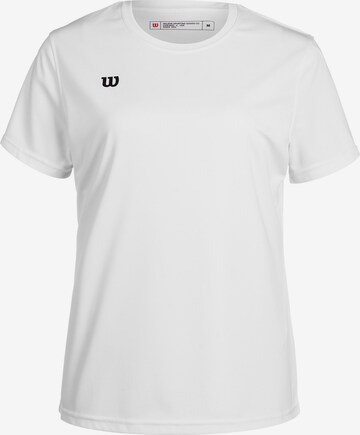 WILSON Performance Shirt in White: front
