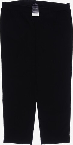VIA APPIA DUE Pants in 6XL in Black: front