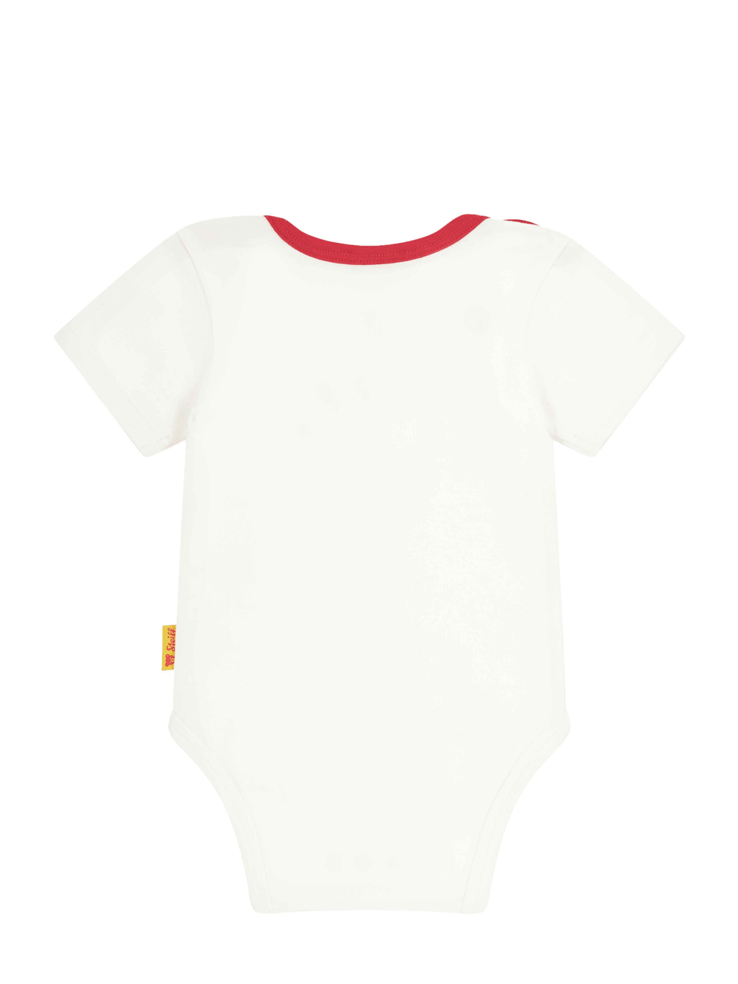 FC BAYERN MÜNCHEN Romper/Bodysuit 'Fc Bayern X Steiff' in White