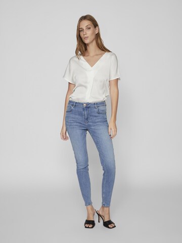 VILA Skinny Jeans in Blauw