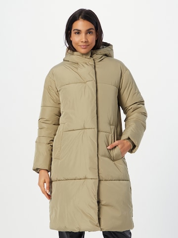 mbym Wintermantel 'Merian' in Beige: voorkant