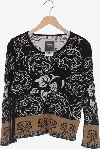 hessnatur Sweater & Cardigan in XL in Black: front