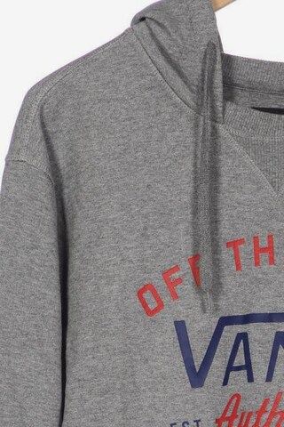 VANS Sweatshirt & Zip-Up Hoodie in L in Grey