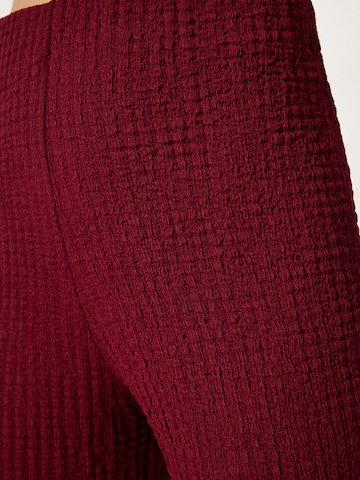 Pantalons de tailleur Happiness İstanbul en rouge