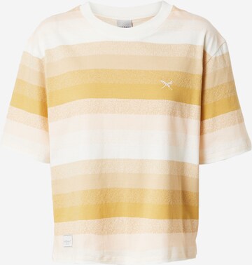 T-shirt Iriedaily en beige : devant