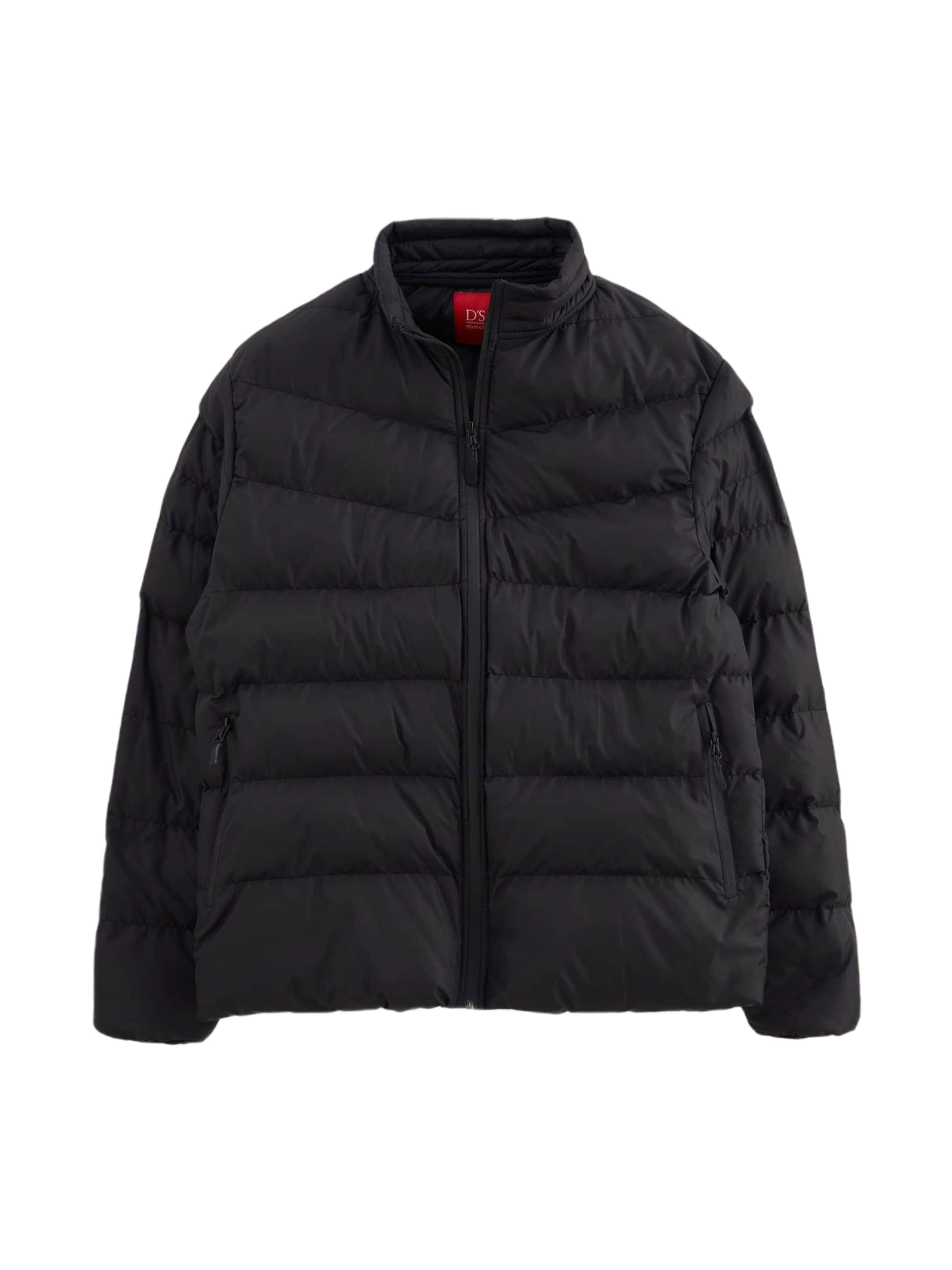 D’S Damat Übergangsjacke in Schwarz: Vorderseite