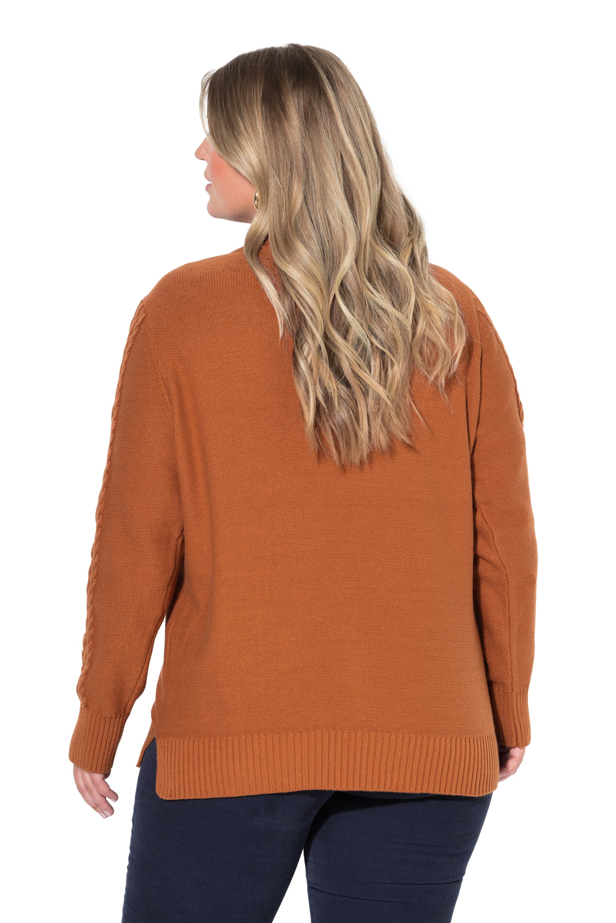 Ulla Popken Pullover in Braun