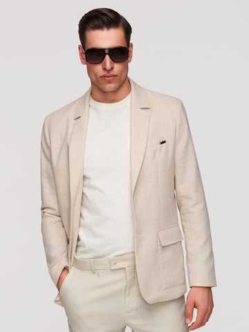 Regular fit Giacca da completo di Ombre in beige: frontale