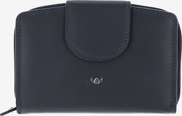 Porte-monnaies 'Polo' GOLDEN HEAD en bleu : devant