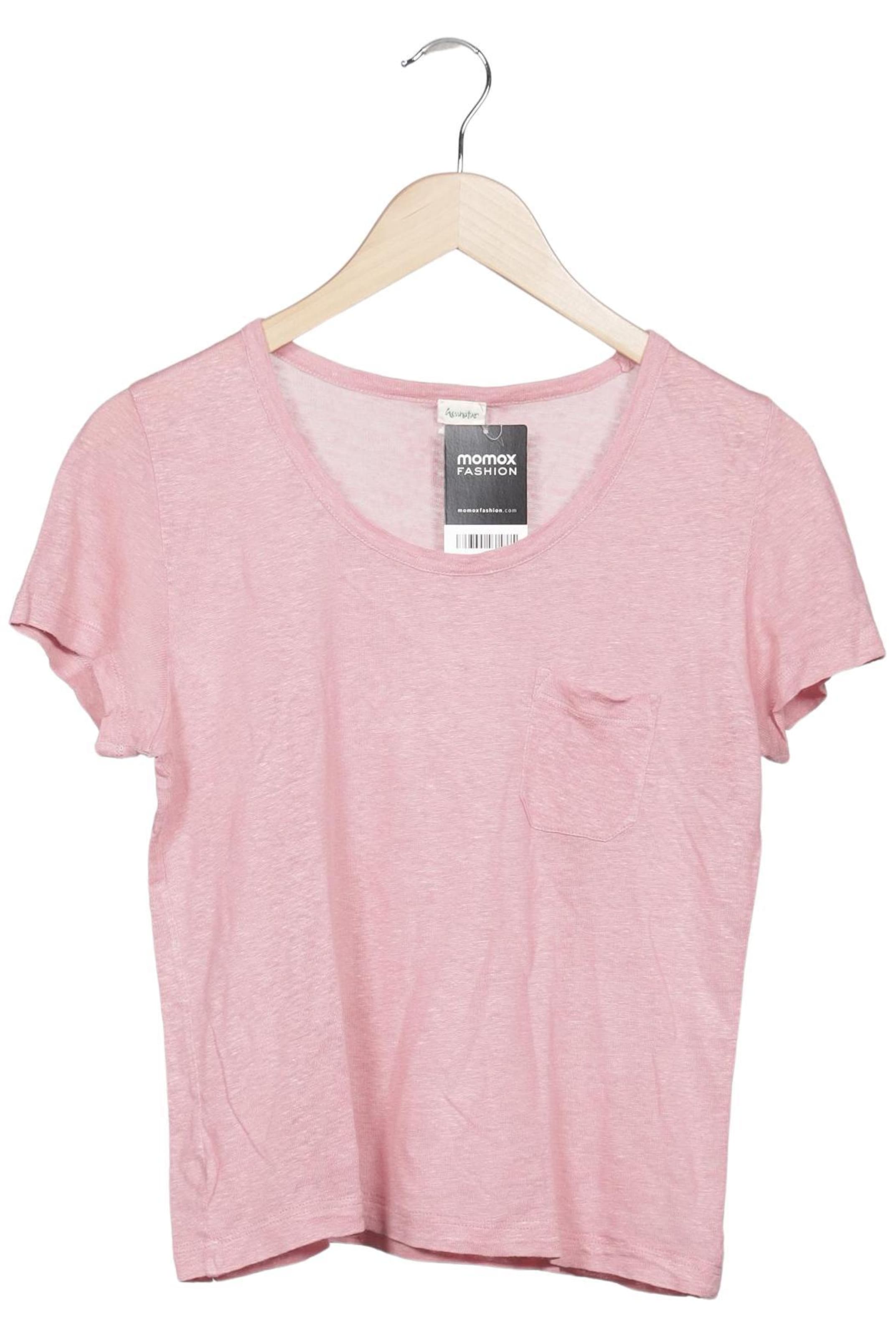 hessnatur Top & Shirt in S in Pink: front