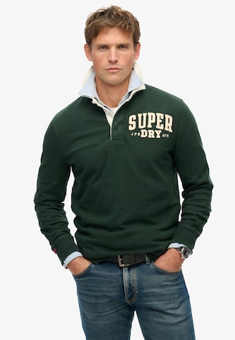 Superdry Shirt 'Athletic' in Green: front