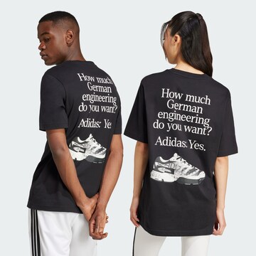ADIDAS SPORTSWEAR Funktionstopp 'German Engineering' i svart: framsida