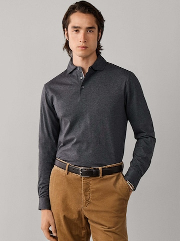 Maglietta di Hackett London in grigio: frontale