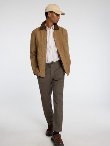 SELECTED HOMME Slim fit Chino trousers 'SLHBRODY' in Green