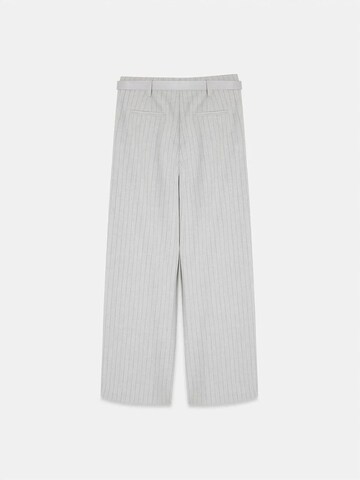 Dilvin Wide leg Pants in Grey