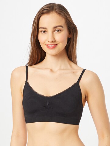 SCHIESSER Bralette Bra in Black: front