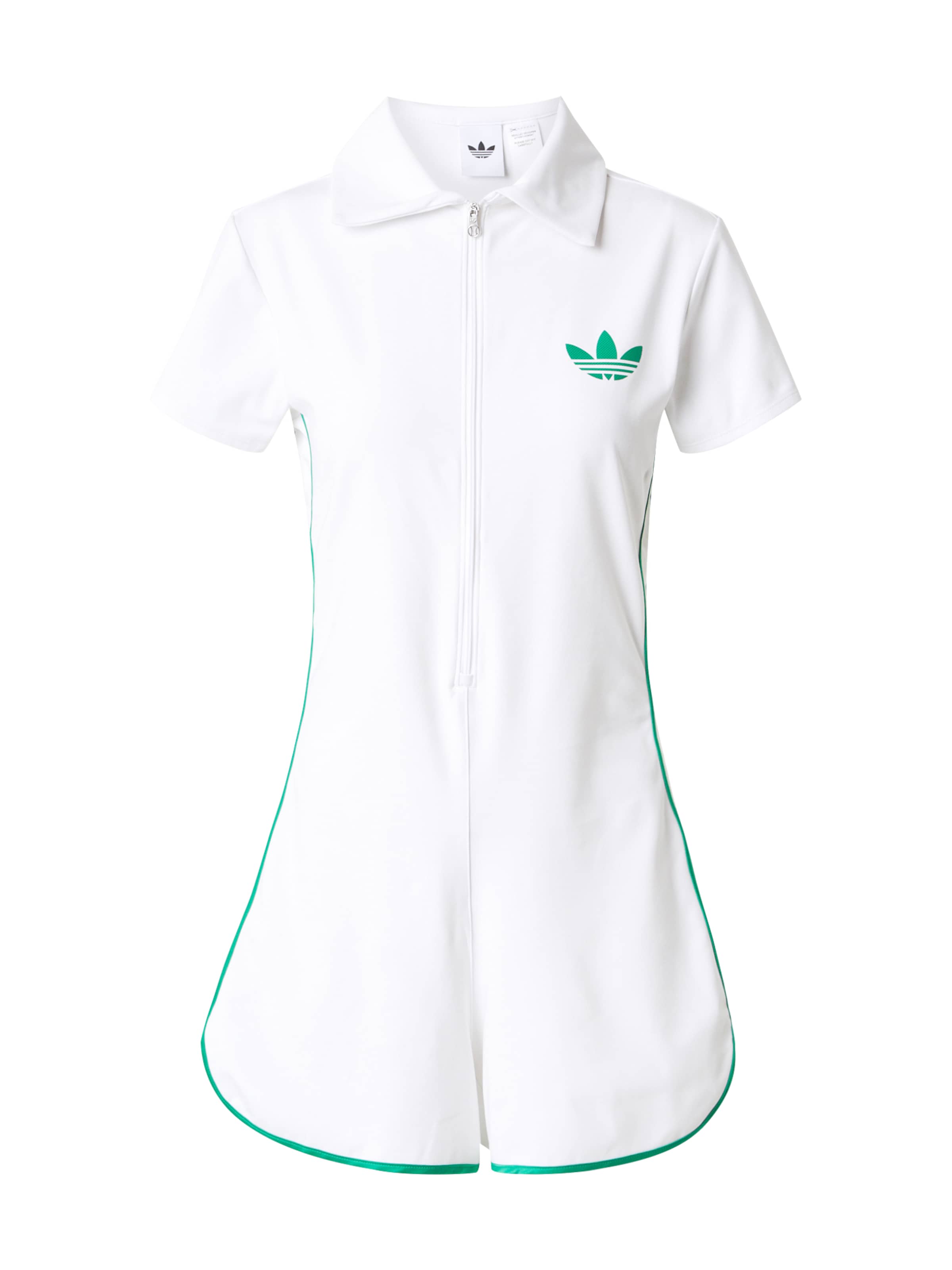 Sportinis kostiumas 'PRO' iš ADIDAS PERFORMANCE, spalva – žalia / balta, Prekių apžvalga