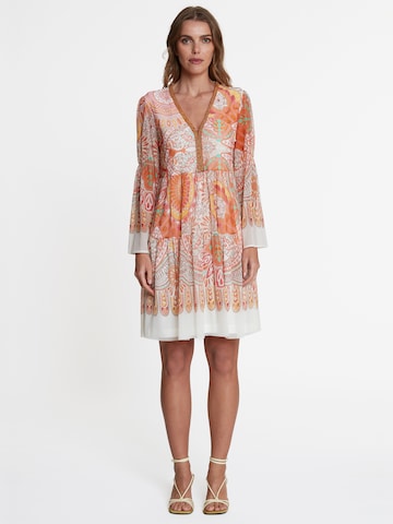 Robe 'Welby' Ana Alcazar en orange : devant