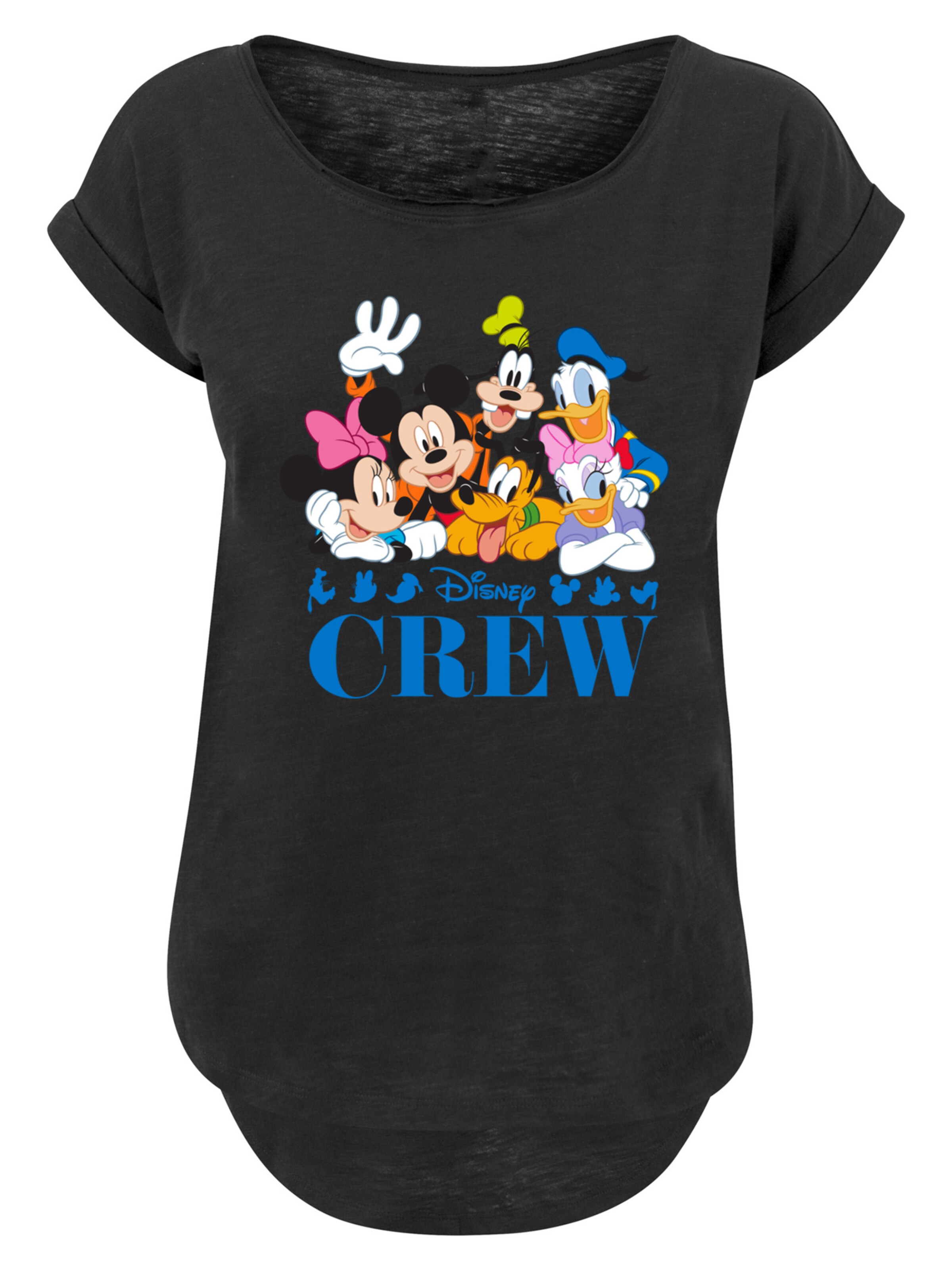 F4NT4STIC T-Shirt  'Mickey Mouse Disney Friends' in blau / gelb / pink / schwarz, Produktansicht