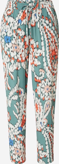 s.Oliver Trousers in Petrol / Orange / Black / White, Item view