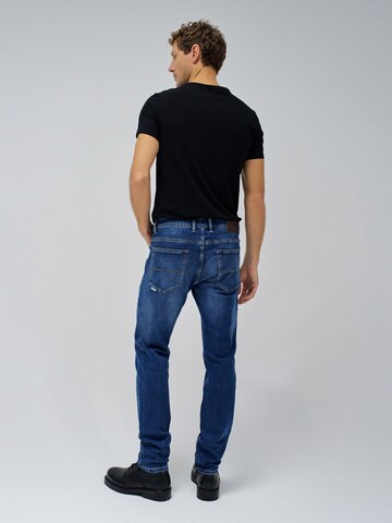Coupe slim Jean Salsa Jeans en bleu