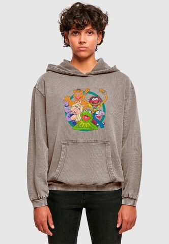 ABSOLUTE CULT Sweatshirt 'Muppets' in Grau: Vorderseite