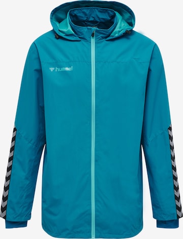 Veste de sport Hummel en bleu : devant