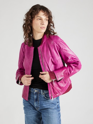 FREAKY NATION Prehodna jakna | roza barva: sprednja stran