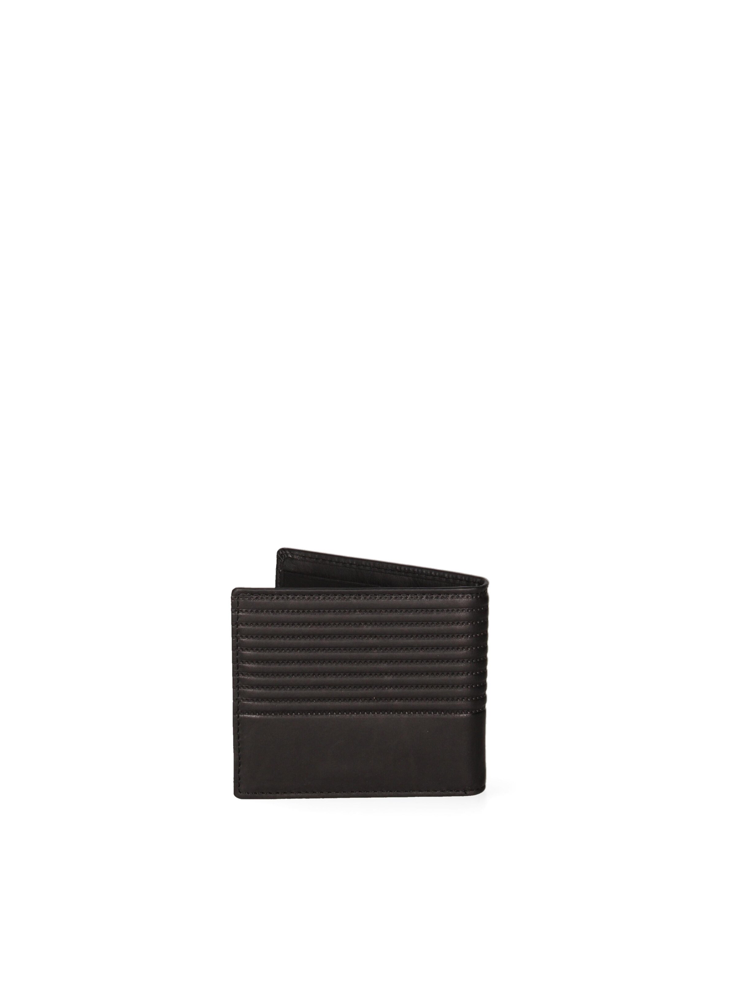 Portamonete 'Portafoglio Uomo Vera Pelle con Tasche Portacarte - EC Contemporary Coveri' di EC Contemporary COVERI in nero