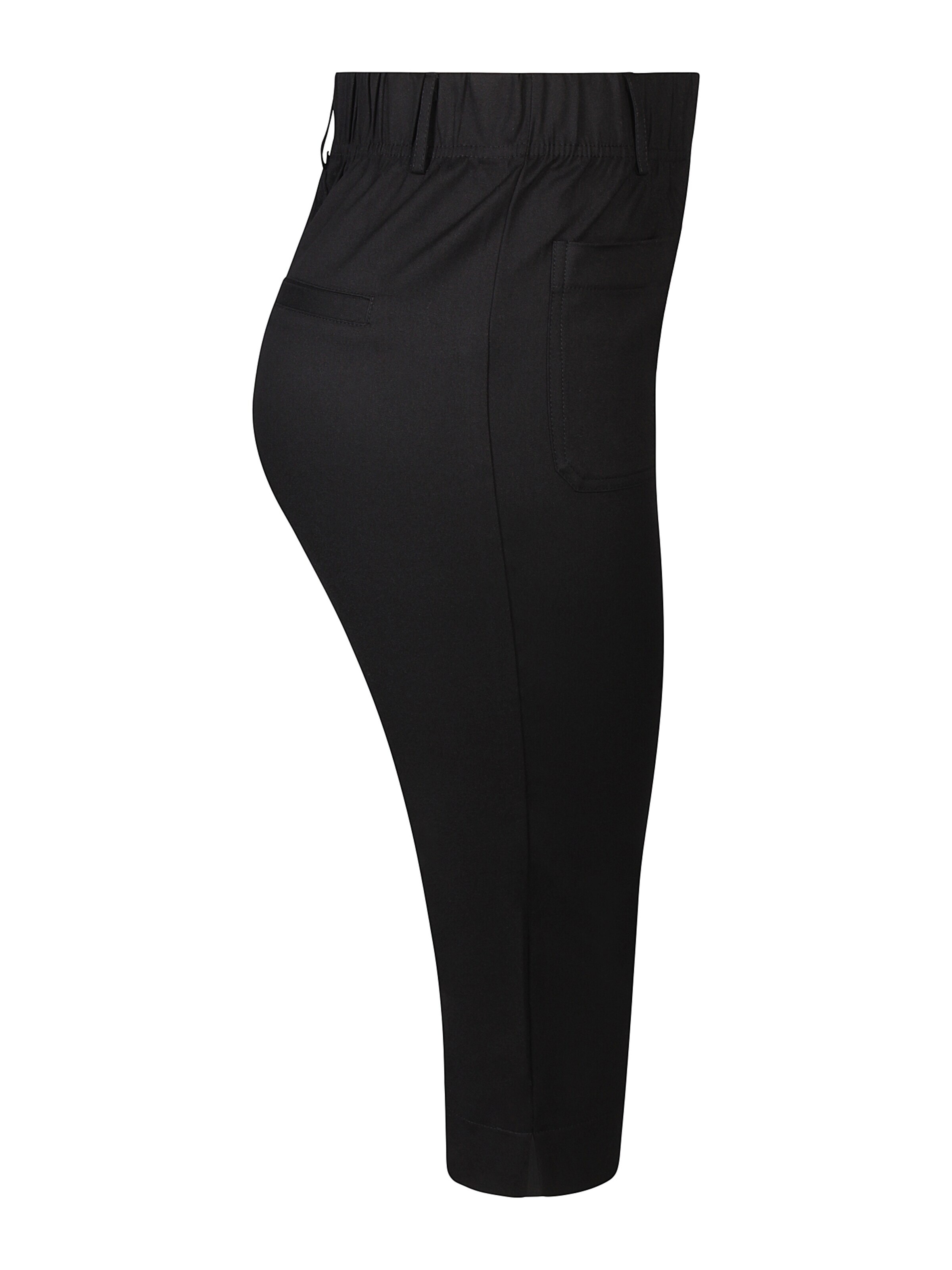 ze-ze Regular Broek 'Fini 115' in Zwart