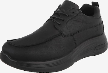 CoolWalk Lace-Up Shoes in Black: front