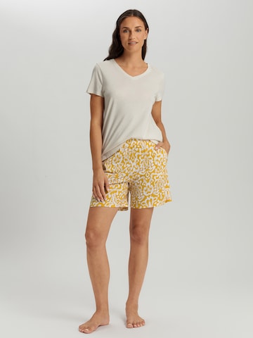 Hanro Pajama Pants ' Sleep & Lounge ' in Yellow