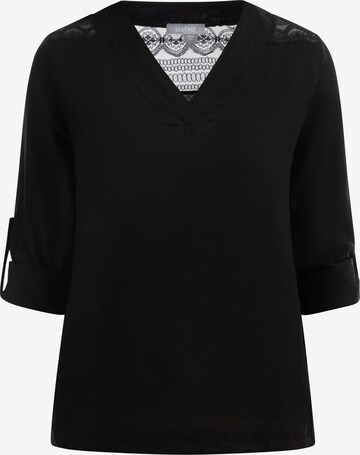 Usha Blouse in Black: front